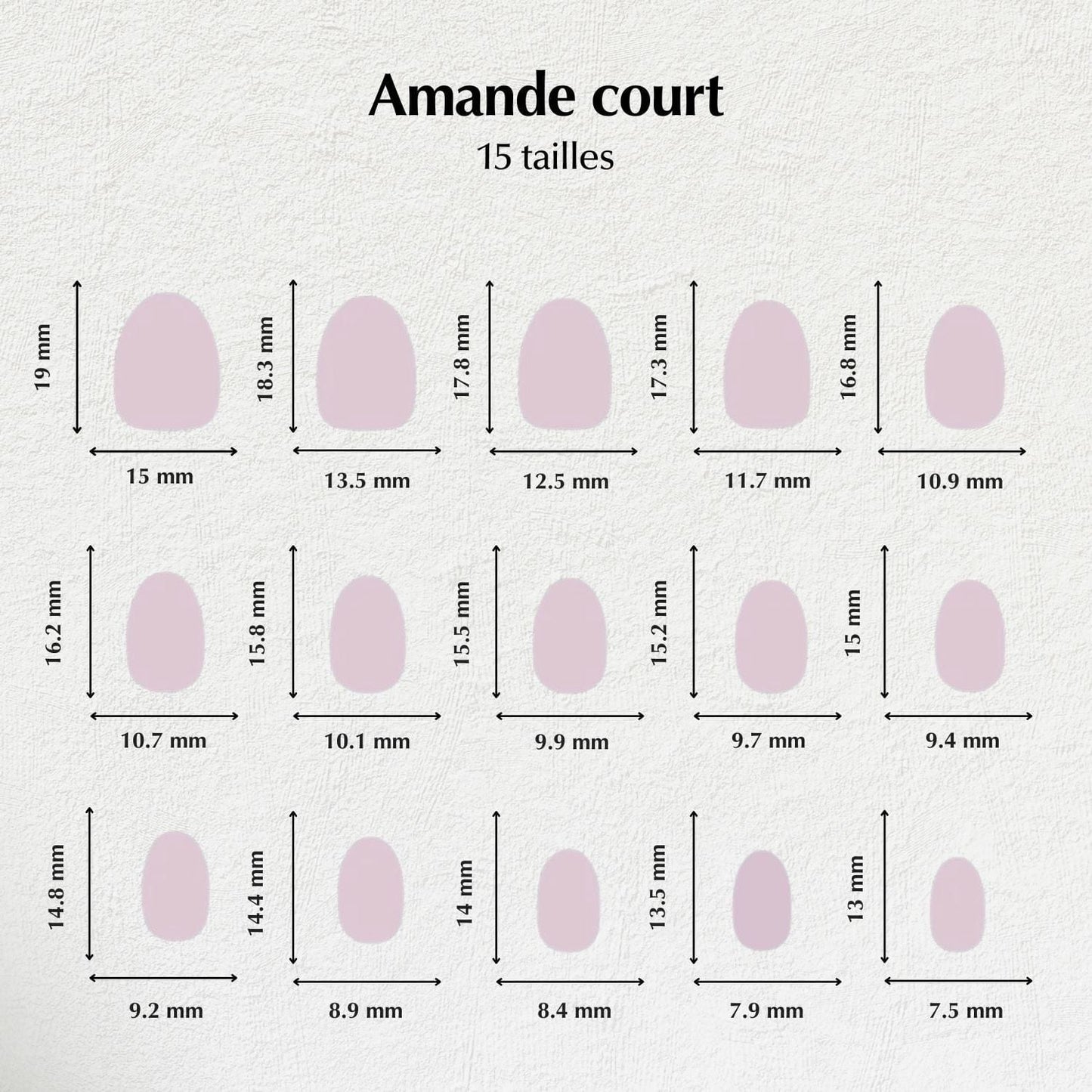 Cute French - Amande court