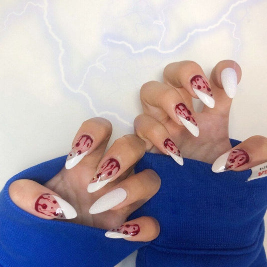Faux ongles Halloween - Blood