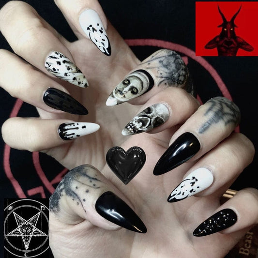 Faux ongles - Halloween