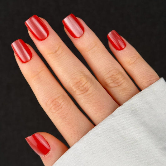 Shiny red - Carré