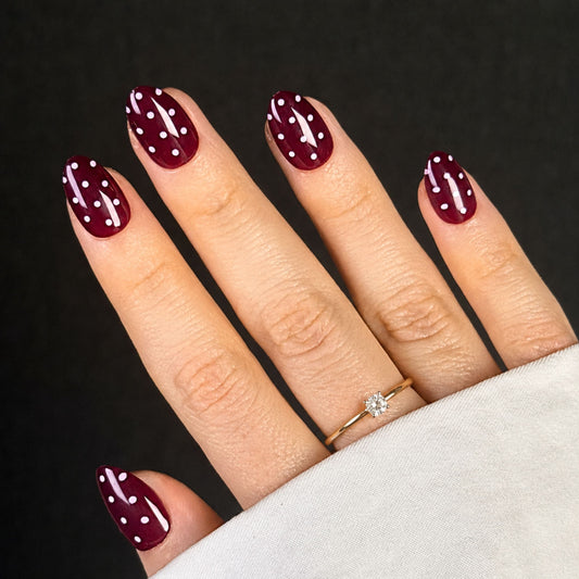 Cherry dots - Amande court
