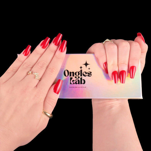 Faux ongles - Sexy Red